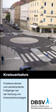 Titelbild der DBSV-Broschüre "Kreisverkehre"