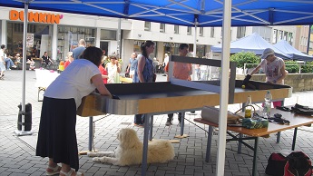 2025 07 19 Selbsthilfe Aktionstag Showdowntisch