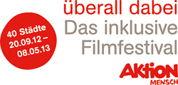 Das Logo des Filmfestivals "überall dabei"